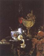 Willem Kalf Still life with Chinese Porcelain Jar Sweden oil painting reproduction